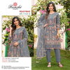 R 1104 By Ramsha Organza Embroidery Pakistani Readymade Suits Wholesale Market In Surat